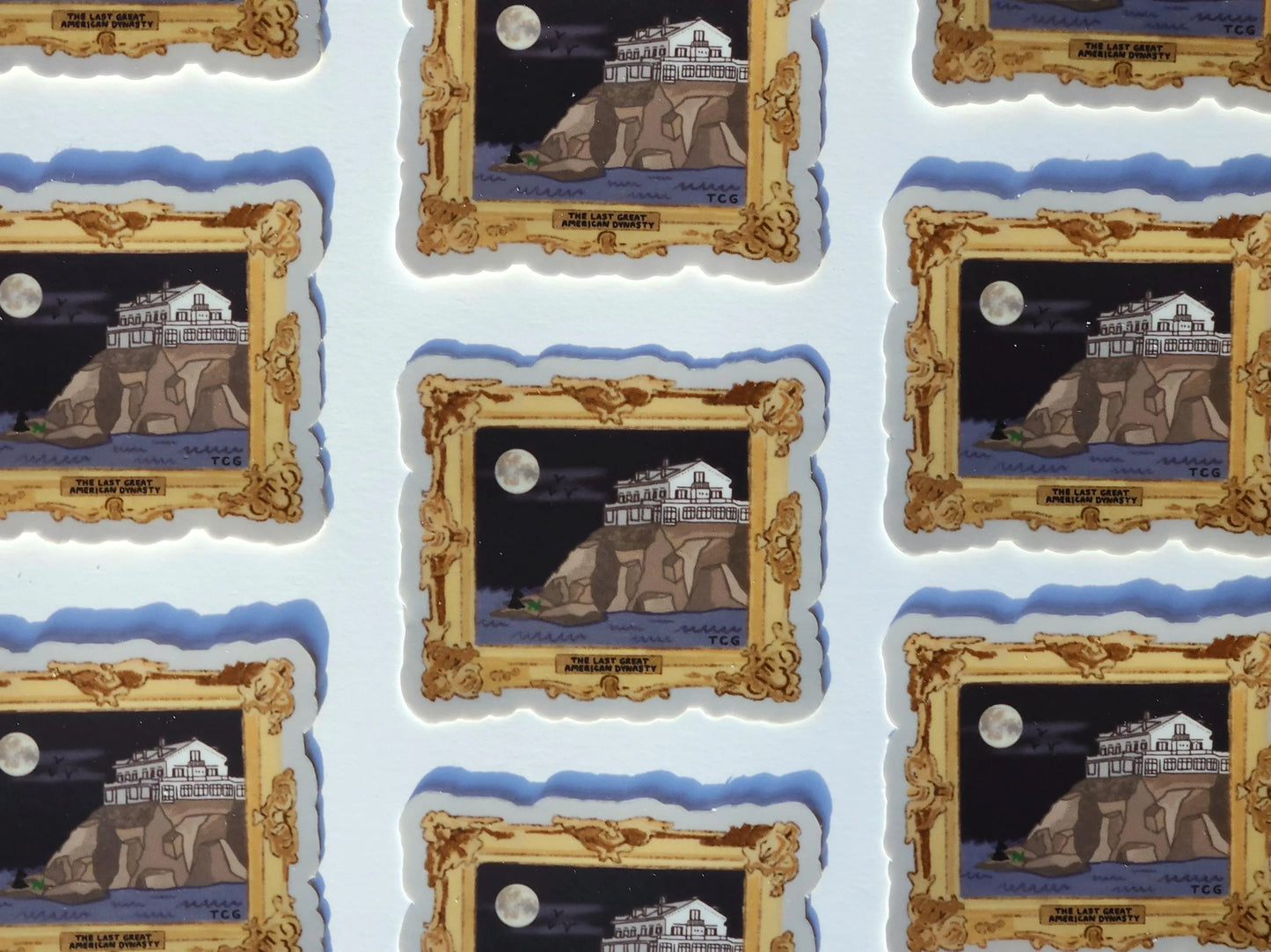 holiday house sticker