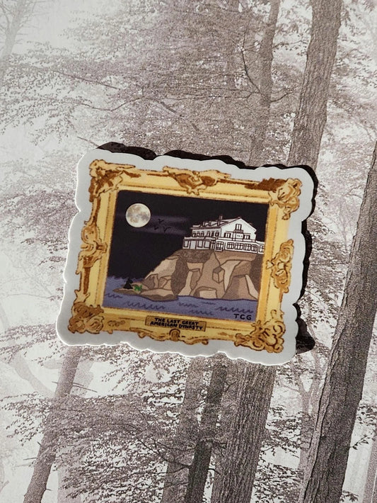 holiday house sticker